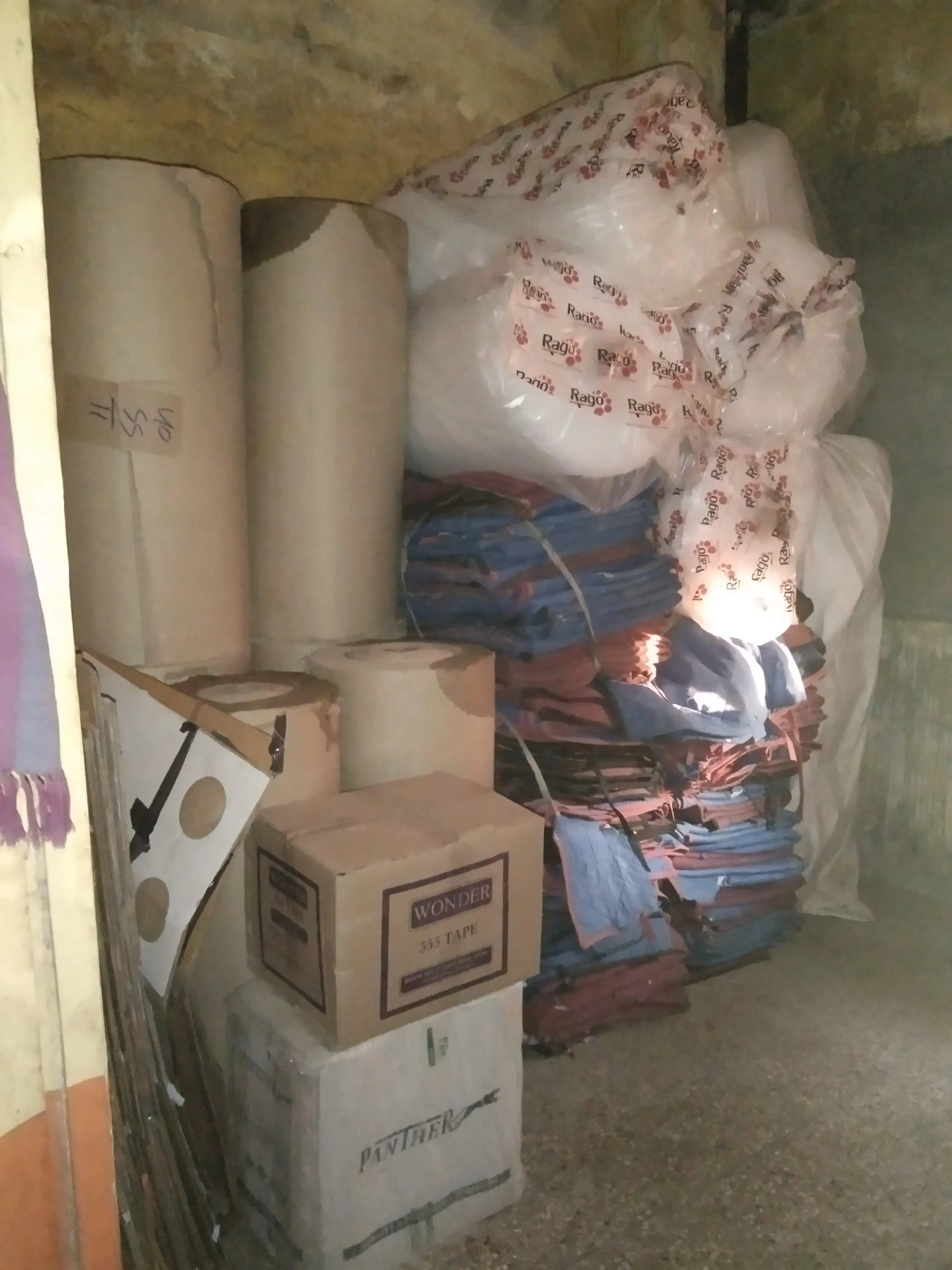 V9 Relocation Packers & Movers crew packing boxes